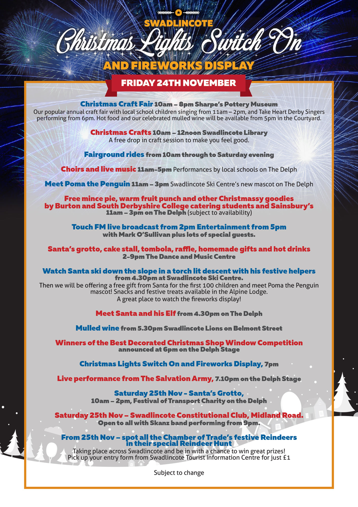 Programme of Events